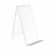 Unit of 10 FixtureDisplays® Plaxiglass Clear Plexiglass Acrylic Easel Book Picture Holder with 1.75